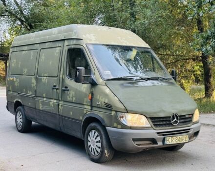 Зеленый Мерседес Sprinter, объемом двигателя 2.2 л и пробегом 280 тыс. км за 2800 $, фото 8 на Automoto.ua