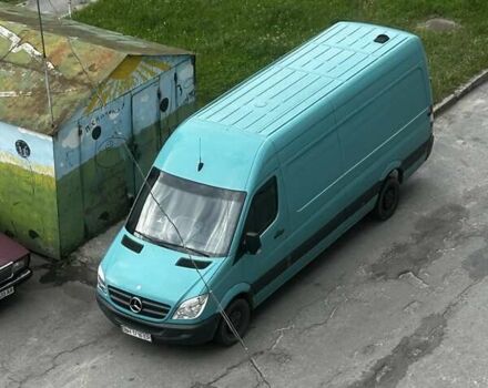 Зеленый Мерседес Sprinter, объемом двигателя 3 л и пробегом 288 тыс. км за 13000 $, фото 3 на Automoto.ua