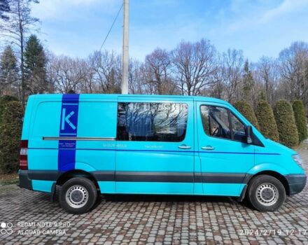 Зеленый Мерседес Sprinter, объемом двигателя 0.21 л и пробегом 325 тыс. км за 11600 $, фото 7 на Automoto.ua