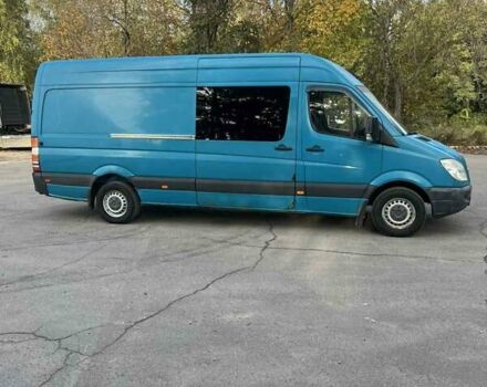Зеленый Мерседес Sprinter, объемом двигателя 2.7 л и пробегом 348 тыс. км за 16000 $, фото 9 на Automoto.ua