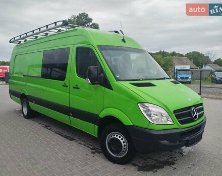 Зеленый Мерседес Sprinter, объемом двигателя 2.2 л и пробегом 267 тыс. км за 19999 $, фото 3 на Automoto.ua