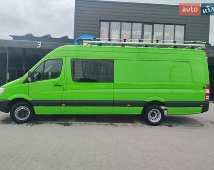 Зеленый Мерседес Sprinter, объемом двигателя 2.2 л и пробегом 267 тыс. км за 19999 $, фото 11 на Automoto.ua