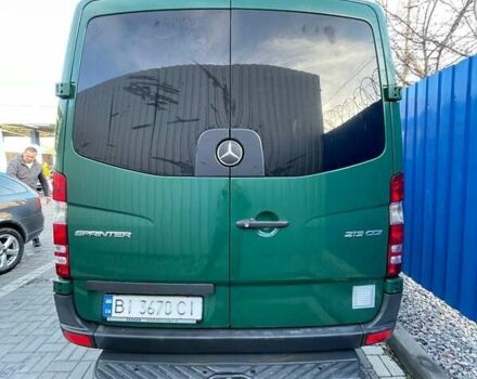 Зеленый Мерседес Sprinter, объемом двигателя 2.1 л и пробегом 315 тыс. км за 14700 $, фото 4 на Automoto.ua