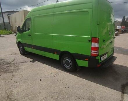 Зеленый Мерседес Sprinter, объемом двигателя 2.14 л и пробегом 330 тыс. км за 16800 $, фото 3 на Automoto.ua