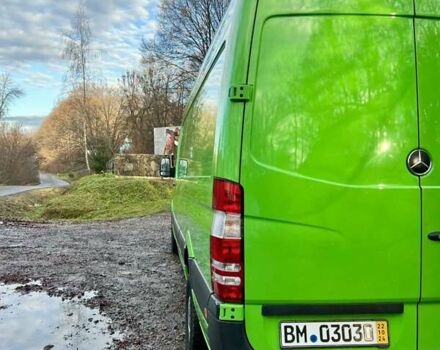 Зеленый Мерседес Sprinter, объемом двигателя 3 л и пробегом 235 тыс. км за 27500 $, фото 4 на Automoto.ua
