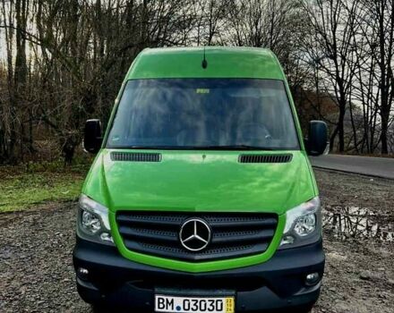 Зеленый Мерседес Sprinter, объемом двигателя 3 л и пробегом 235 тыс. км за 27500 $, фото 21 на Automoto.ua