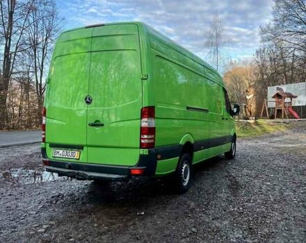 Зеленый Мерседес Sprinter, объемом двигателя 3 л и пробегом 235 тыс. км за 27500 $, фото 12 на Automoto.ua
