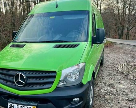 Зеленый Мерседес Sprinter, объемом двигателя 3 л и пробегом 235 тыс. км за 27500 $, фото 7 на Automoto.ua