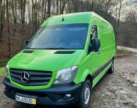 Зеленый Мерседес Sprinter, объемом двигателя 3 л и пробегом 235 тыс. км за 27500 $, фото 16 на Automoto.ua