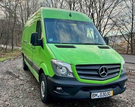 Зеленый Мерседес Sprinter, объемом двигателя 3 л и пробегом 235 тыс. км за 27500 $, фото 10 на Automoto.ua
