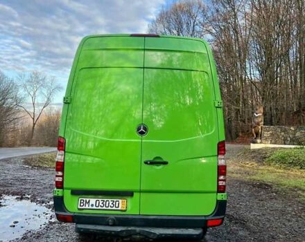 Зеленый Мерседес Sprinter, объемом двигателя 3 л и пробегом 235 тыс. км за 27500 $, фото 6 на Automoto.ua