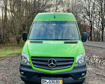 Зеленый Мерседес Sprinter, объемом двигателя 3 л и пробегом 235 тыс. км за 27500 $, фото 1 на Automoto.ua
