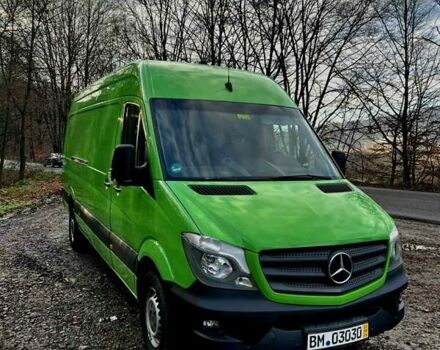 Зеленый Мерседес Sprinter, объемом двигателя 3 л и пробегом 235 тыс. км за 27500 $, фото 17 на Automoto.ua