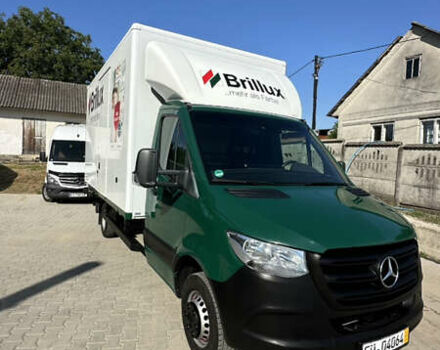 Зеленый Мерседес Sprinter, объемом двигателя 2.2 л и пробегом 290 тыс. км за 30086 $, фото 14 на Automoto.ua
