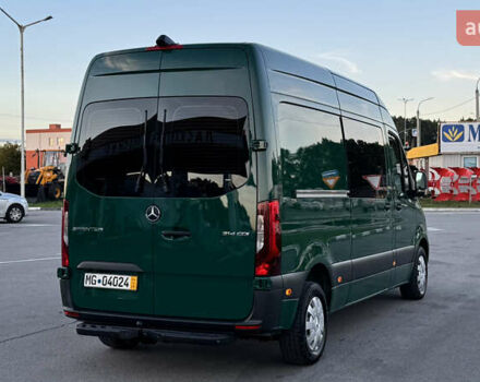 Зеленый Мерседес Sprinter, объемом двигателя 2.2 л и пробегом 271 тыс. км за 28700 $, фото 10 на Automoto.ua