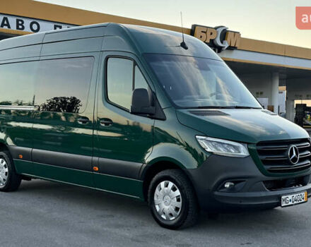 Зеленый Мерседес Sprinter, объемом двигателя 2.2 л и пробегом 271 тыс. км за 28700 $, фото 13 на Automoto.ua