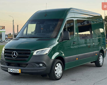 Зеленый Мерседес Sprinter, объемом двигателя 2.2 л и пробегом 271 тыс. км за 28700 $, фото 76 на Automoto.ua