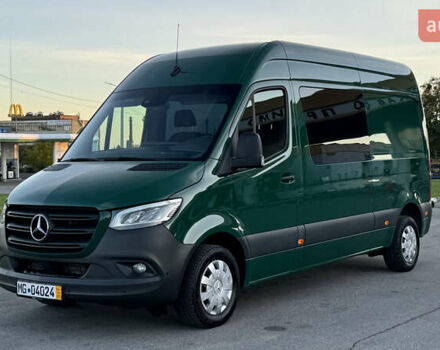 Зеленый Мерседес Sprinter, объемом двигателя 2.2 л и пробегом 271 тыс. км за 28700 $, фото 2 на Automoto.ua