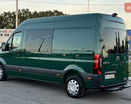 Зеленый Мерседес Sprinter, объемом двигателя 2.2 л и пробегом 271 тыс. км за 28700 $, фото 6 на Automoto.ua