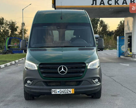 Зеленый Мерседес Sprinter, объемом двигателя 2.2 л и пробегом 271 тыс. км за 28700 $, фото 80 на Automoto.ua