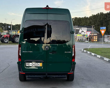 Зеленый Мерседес Sprinter, объемом двигателя 2.2 л и пробегом 271 тыс. км за 28700 $, фото 9 на Automoto.ua