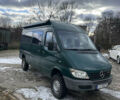 Зеленый Мерседес Sprinter, объемом двигателя 2.2 л и пробегом 210 тыс. км за 12000 $, фото 6 на Automoto.ua