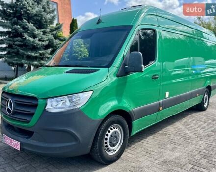 Зеленый Мерседес Sprinter, объемом двигателя 2.2 л и пробегом 224 тыс. км за 28950 $, фото 3 на Automoto.ua