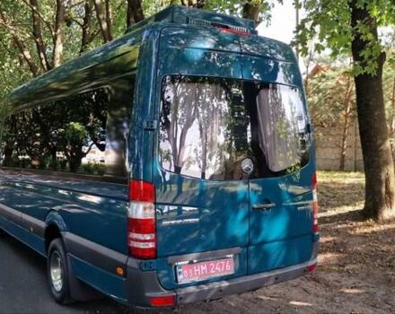 Зеленый Мерседес Sprinter, объемом двигателя 3 л и пробегом 296 тыс. км за 49900 $, фото 16 на Automoto.ua