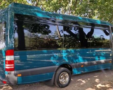 Зеленый Мерседес Sprinter, объемом двигателя 3 л и пробегом 296 тыс. км за 49900 $, фото 9 на Automoto.ua