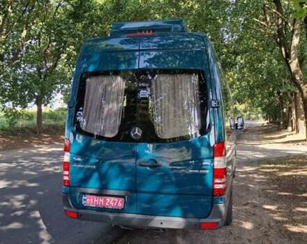 Зеленый Мерседес Sprinter, объемом двигателя 3 л и пробегом 296 тыс. км за 49900 $, фото 5 на Automoto.ua