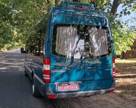 Зеленый Мерседес Sprinter, объемом двигателя 3 л и пробегом 296 тыс. км за 49900 $, фото 11 на Automoto.ua