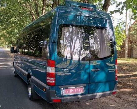Зеленый Мерседес Sprinter, объемом двигателя 3 л и пробегом 296 тыс. км за 49900 $, фото 26 на Automoto.ua
