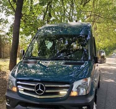 Зеленый Мерседес Sprinter, объемом двигателя 3 л и пробегом 296 тыс. км за 49900 $, фото 13 на Automoto.ua