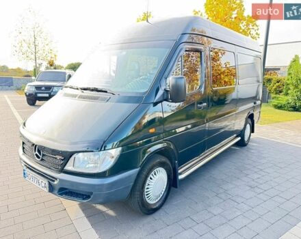 Зеленый Мерседес Sprinter, объемом двигателя 2.7 л и пробегом 460 тыс. км за 7900 $, фото 8 на Automoto.ua