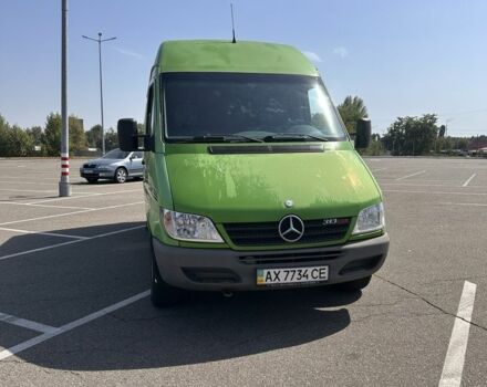 Зеленый Мерседес Sprinter, объемом двигателя 2.2 л и пробегом 3 тыс. км за 6500 $, фото 1 на Automoto.ua