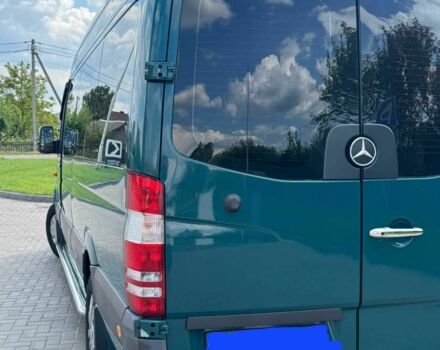 Зеленый Мерседес Sprinter, объемом двигателя 2.2 л и пробегом 380 тыс. км за 20500 $, фото 3 на Automoto.ua
