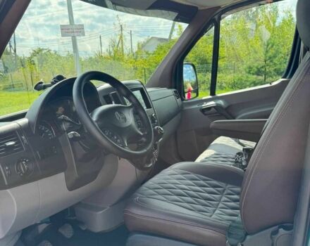 Зеленый Мерседес Sprinter, объемом двигателя 2.2 л и пробегом 380 тыс. км за 20500 $, фото 11 на Automoto.ua
