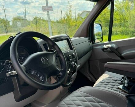 Зеленый Мерседес Sprinter, объемом двигателя 2.2 л и пробегом 380 тыс. км за 20500 $, фото 10 на Automoto.ua