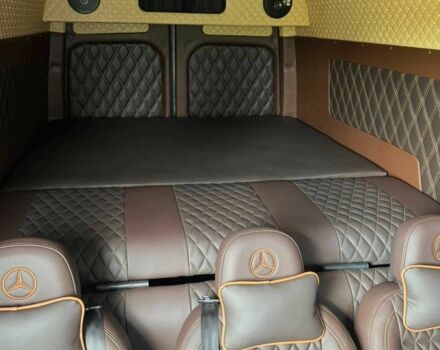 Зеленый Мерседес Sprinter, объемом двигателя 2.2 л и пробегом 380 тыс. км за 20500 $, фото 9 на Automoto.ua