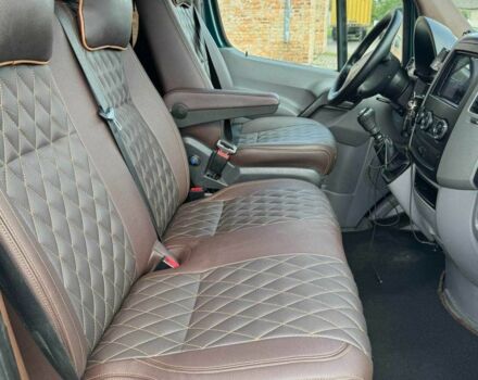 Зеленый Мерседес Sprinter, объемом двигателя 2.2 л и пробегом 380 тыс. км за 20500 $, фото 17 на Automoto.ua