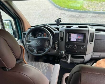 Зеленый Мерседес Sprinter, объемом двигателя 2.2 л и пробегом 380 тыс. км за 20500 $, фото 14 на Automoto.ua