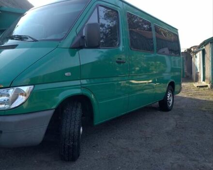 Зеленый Мерседес Sprinter, объемом двигателя 2.1 л и пробегом 324 тыс. км за 12200 $, фото 26 на Automoto.ua
