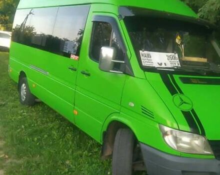 Зеленый Мерседес Sprinter, объемом двигателя 2.15 л и пробегом 400 тыс. км за 8900 $, фото 10 на Automoto.ua