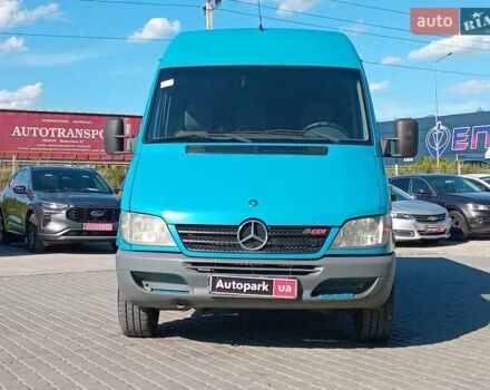 Зеленый Мерседес Sprinter, объемом двигателя 2.2 л и пробегом 730 тыс. км за 11090 $, фото 1 на Automoto.ua