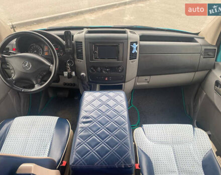 Зеленый Мерседес Sprinter, объемом двигателя 3 л и пробегом 845 тыс. км за 23900 $, фото 18 на Automoto.ua