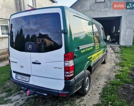 Зеленый Мерседес Sprinter, объемом двигателя 3 л и пробегом 450 тыс. км за 13700 $, фото 2 на Automoto.ua