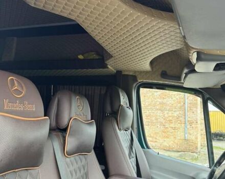 Зеленый Мерседес Sprinter, объемом двигателя 2.2 л и пробегом 400 тыс. км за 20500 $, фото 12 на Automoto.ua