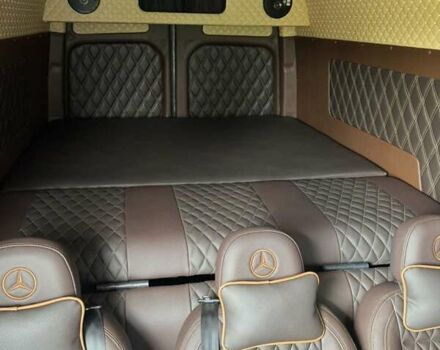 Зеленый Мерседес Sprinter, объемом двигателя 2.2 л и пробегом 400 тыс. км за 20500 $, фото 16 на Automoto.ua