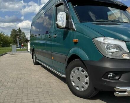 Зеленый Мерседес Sprinter, объемом двигателя 2.2 л и пробегом 400 тыс. км за 20500 $, фото 7 на Automoto.ua