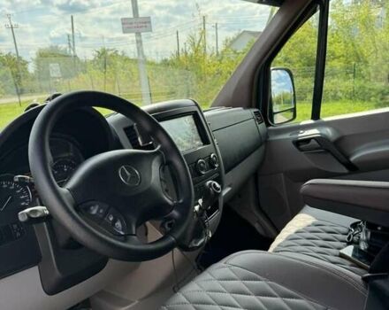 Зеленый Мерседес Sprinter, объемом двигателя 2.2 л и пробегом 400 тыс. км за 20500 $, фото 17 на Automoto.ua